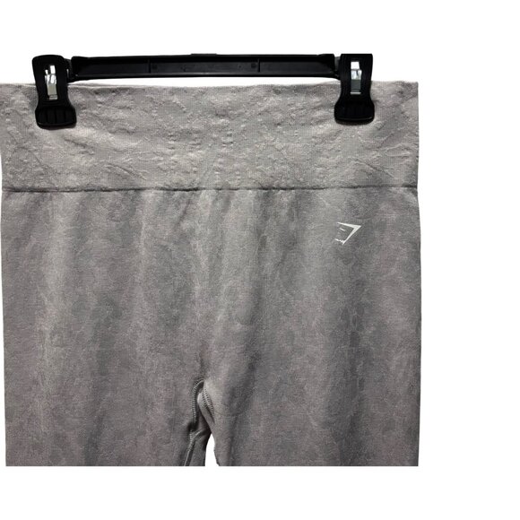Gymshark Womens High-Waisted Seamless Leggings Size XL Activewear Gray - Picture 3 of 6